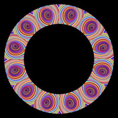 psychedelic colourful3 round preview
