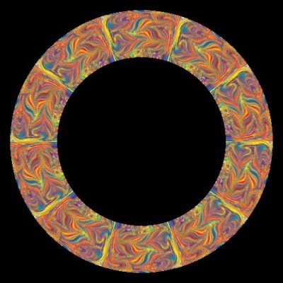 psychedelic colourful 5 round preview