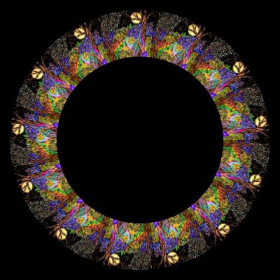 Full moon on Pschedelic Hill original scaled round preview