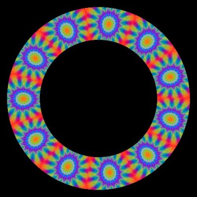 psychedelic colourful 10 round preview