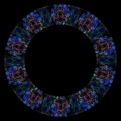 psychedelic colourful 11 round preview