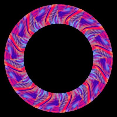 psychedelic colourful 20 round preview