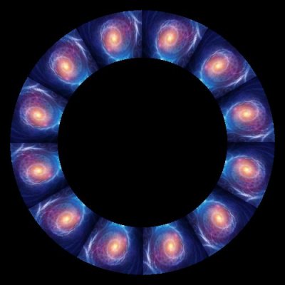 psychedelic head spiral round preview