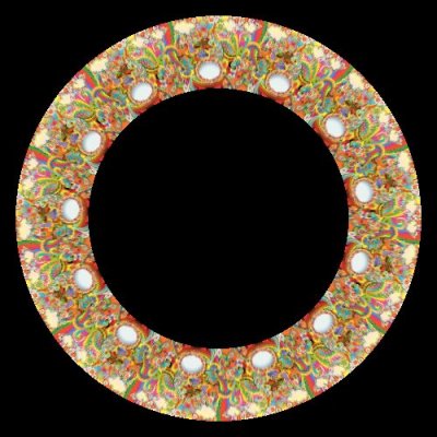 psychedelic colourful 21 round preview