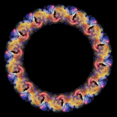 psychedelic colourful 23 round preview