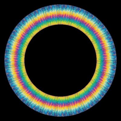 psychedelic colourful 24 round preview