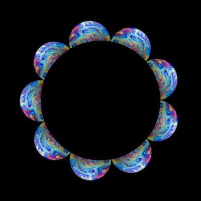psychedelic soap globe round preview