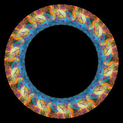 psychedelic colourful 27 round preview