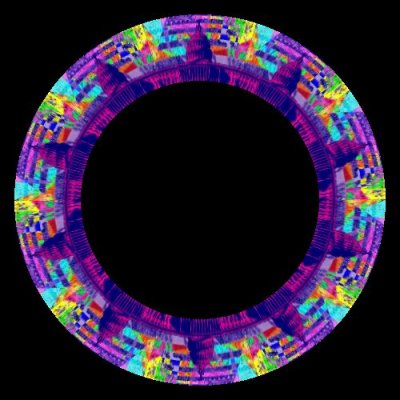 psychedelic colourful 28 round preview