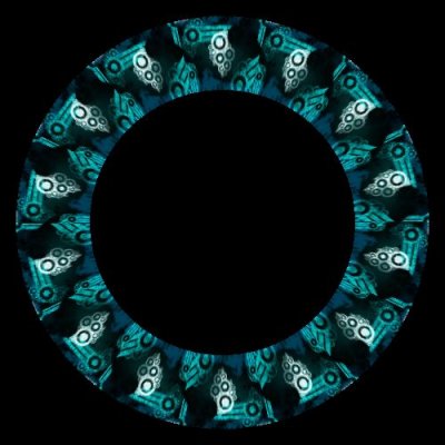 triipy white and blue round preview