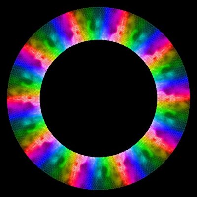 Rainbow Patterns hexa round preview