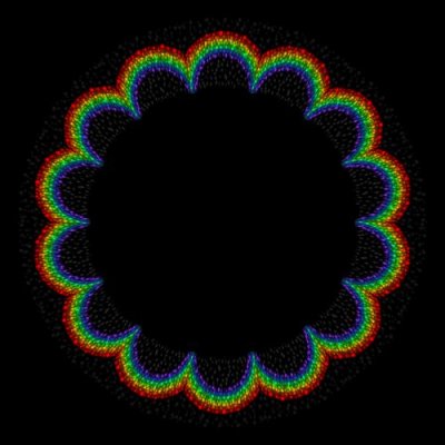 Rainbows droplets round preview