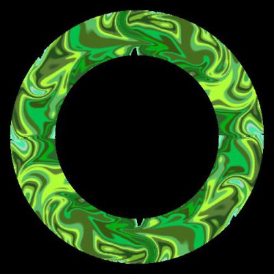 TrippyShadesOfGreen round preview