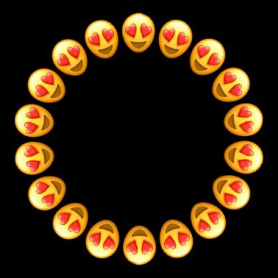 emoji smiling heart eyes round preview