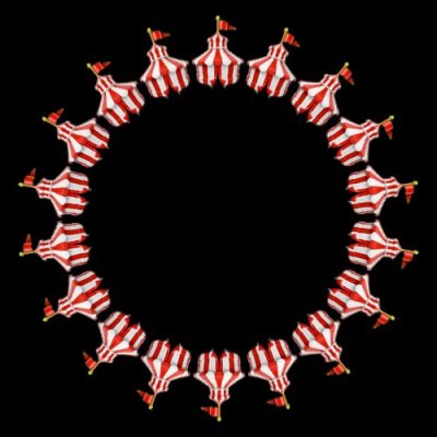 emoji circus tent round preview