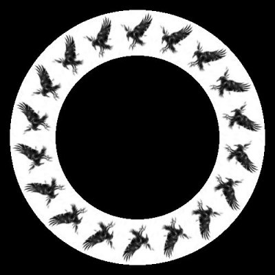 crow art round preview