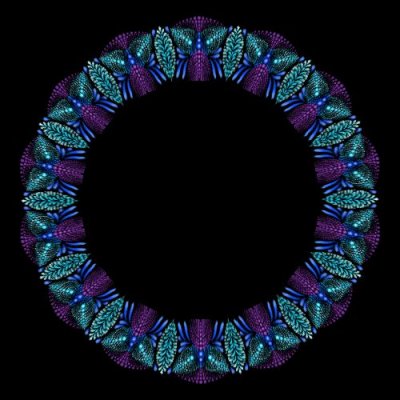 mandala dots round preview