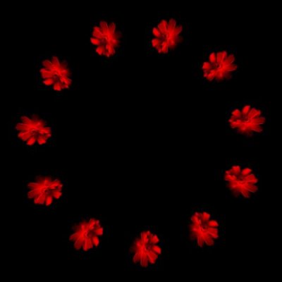 realistic flower 72px round preview