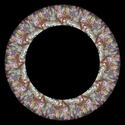 abstract city round preview