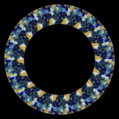 abstract micro flower round preview