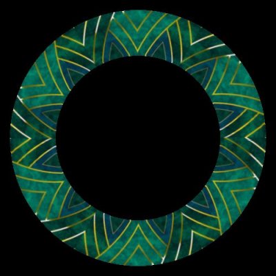 artdeco green 72px round preview