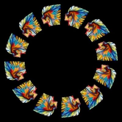 psychedelic colourful 19 72px round preview