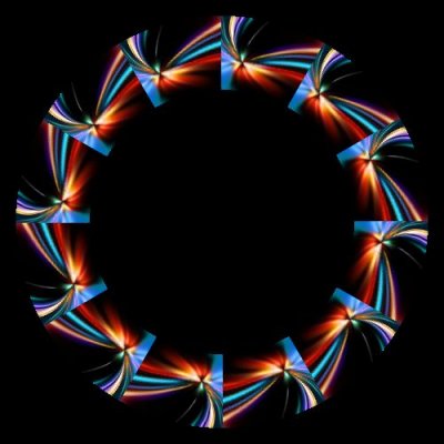 light rainbow round preview