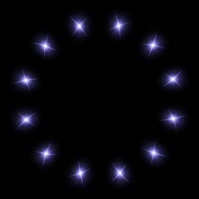 light cross round preview