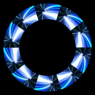 light in a tube round preview