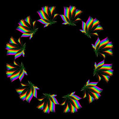 psychedelic background round preview