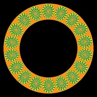 HYPNOTIC SWIRL ILLUSION round preview