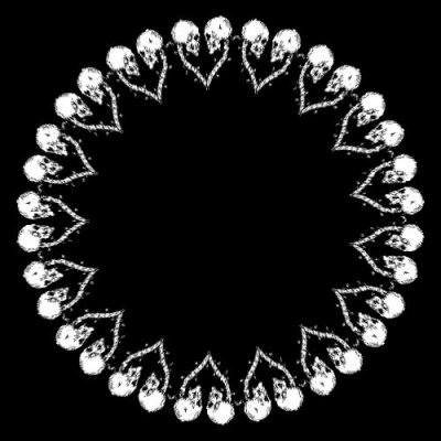 Skeleton/skull love/Halloween round preview