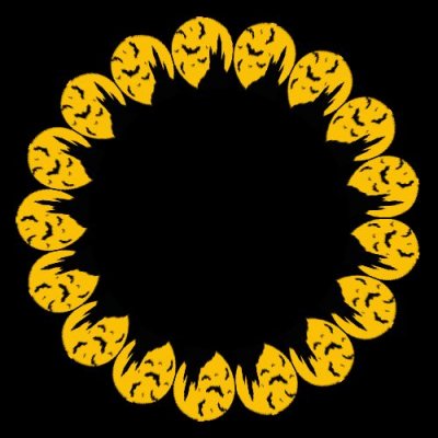 Castle with bats round preview