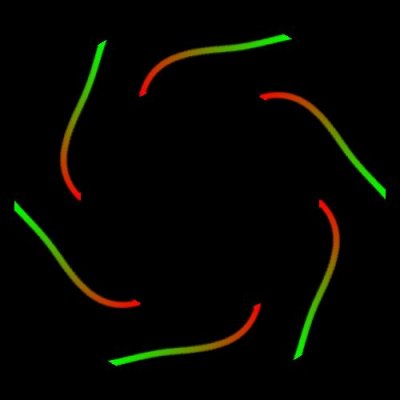 Line Sinusoid Inverted 10pct ColorChange round preview