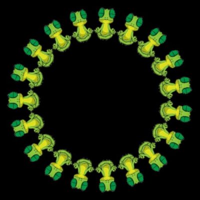 meditate frog round preview