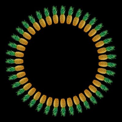 fruit pineapple round preview