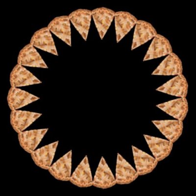 food apple pie slice round preview