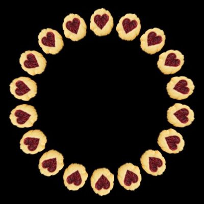 food cookie f round preview