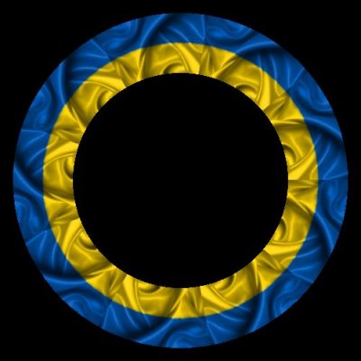 ukraine flag round preview