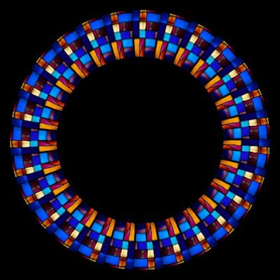 stained glass b round preview