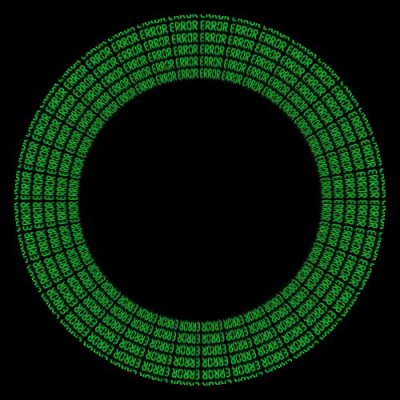 error message round preview