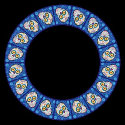 sugar skull 6 of 8 round preview