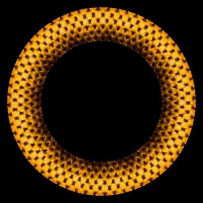 gold upholstery round preview