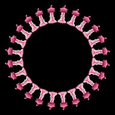 paw patrol tower pink round preview