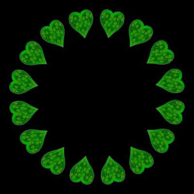 shamrock heart round preview