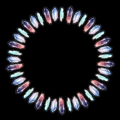 gem stones round preview