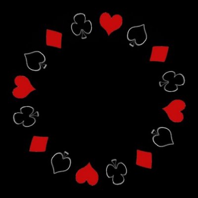 card suits remastered (black background) round preview