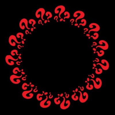 question mark ? round preview