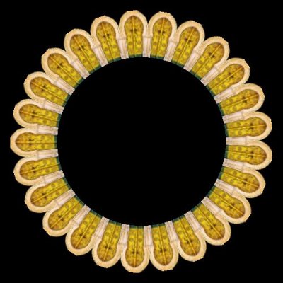 door yellow arch round preview