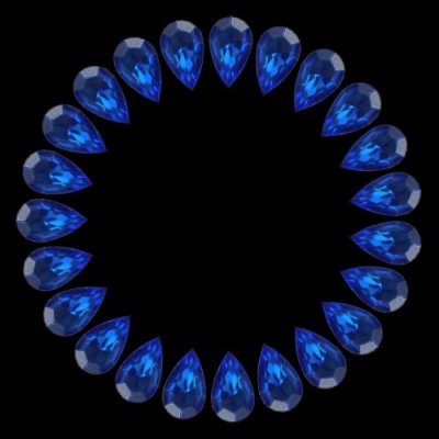 gemstone saphire round preview